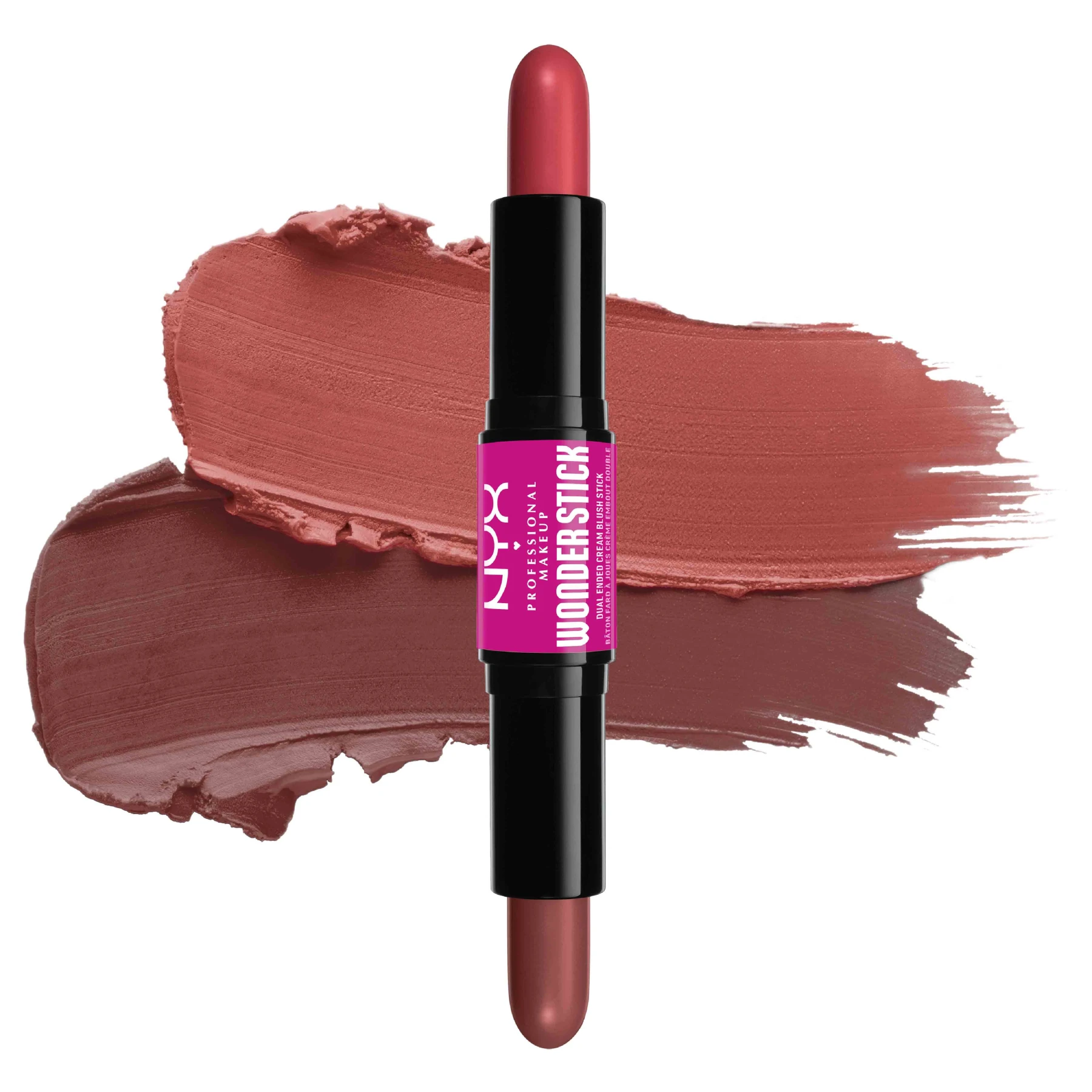 Blush, With Hyaluronic Acid for Hydration, Blendable Texture, Vegan, Wonder Stick - 03 Coral and Deep Peach Gallery