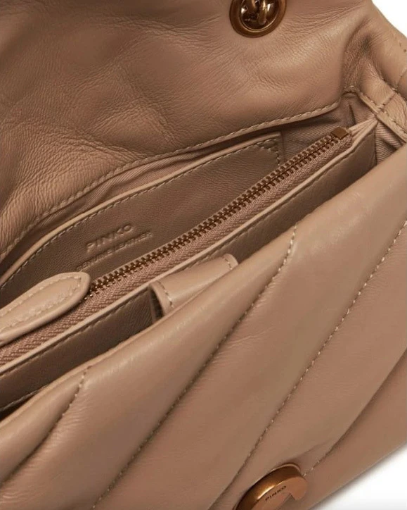 Maxi Quilted Leather Crossbody Bag with Love Birds Hardware Gallery