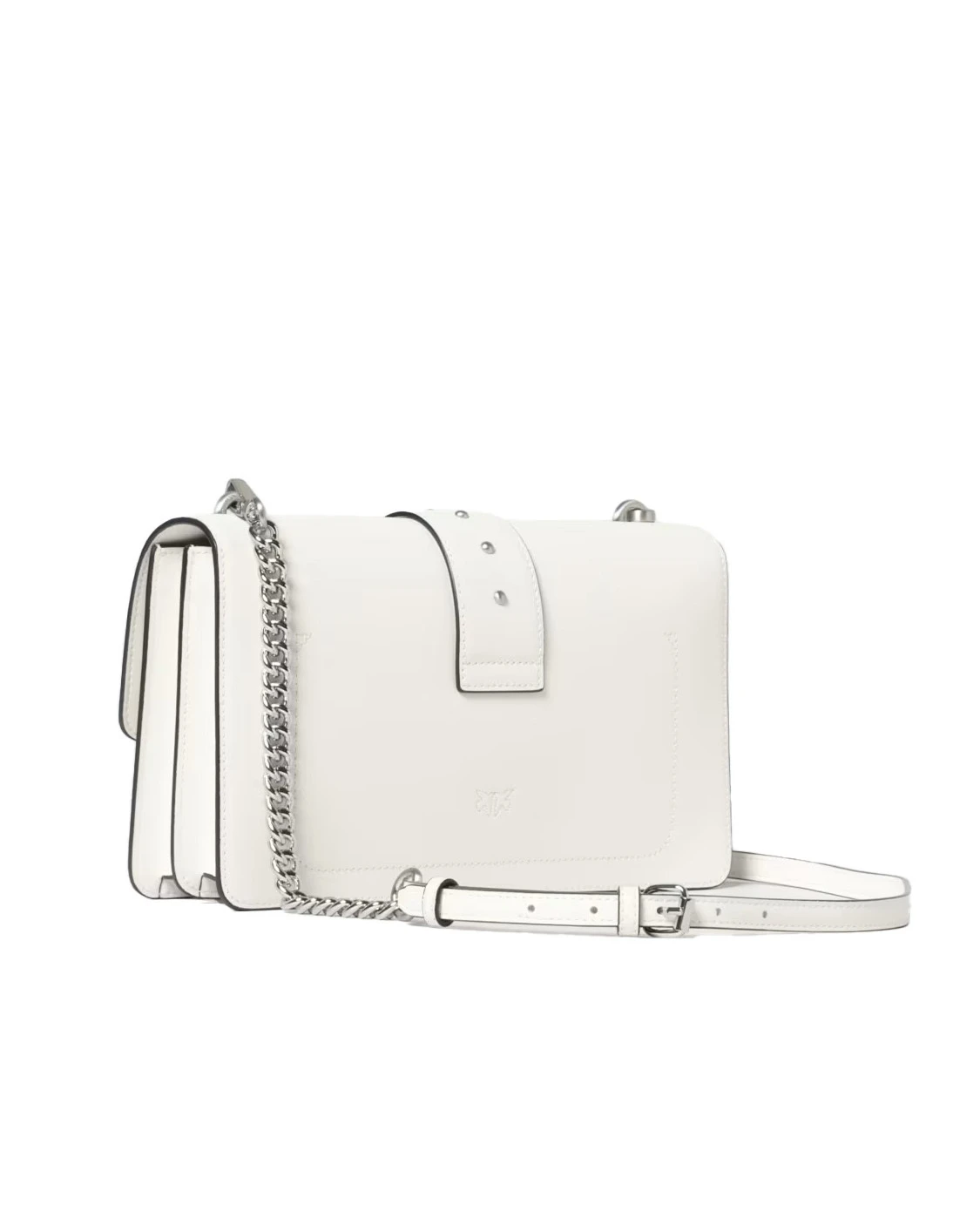Medium Leather Crossbody Bag with Turquoise-Accent Bird Buckle Gallery