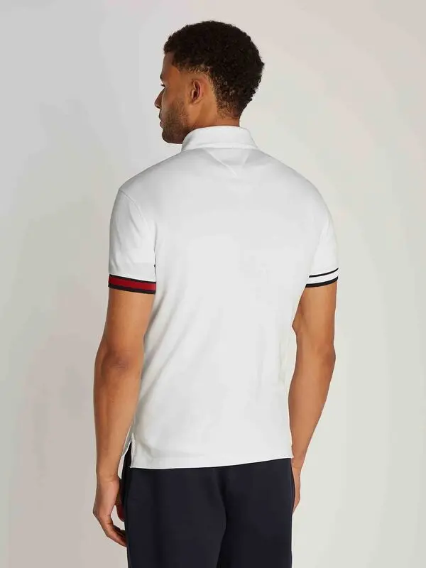  Slim Flag Cuff Short Sleeve Polo 5 Image