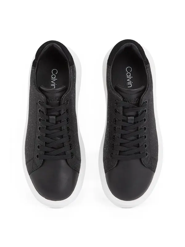  Cupsole Lace Up Monogram Trainers 1 Image