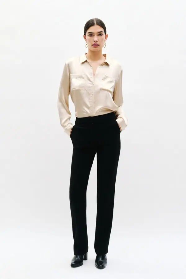  Pclement Classic Trousers 2 Image