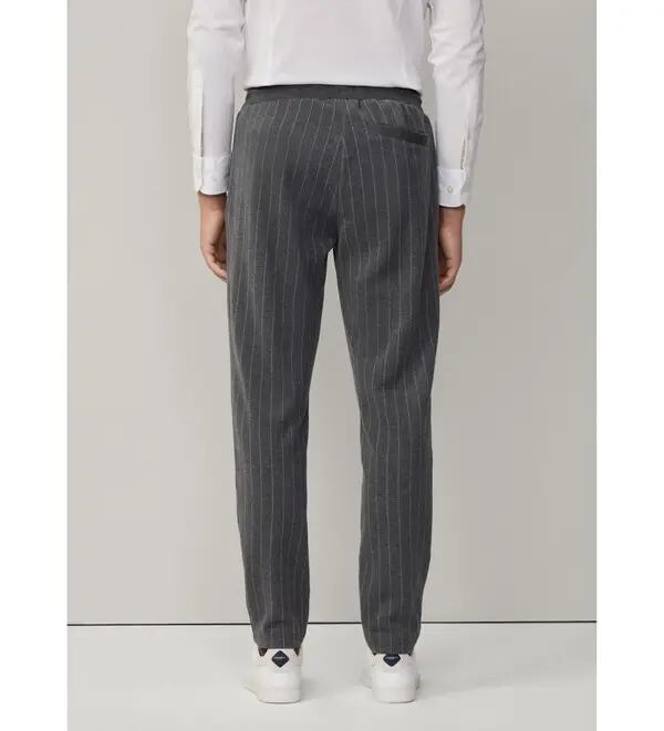 Pinstripe Sweat Joggers 1 Image
