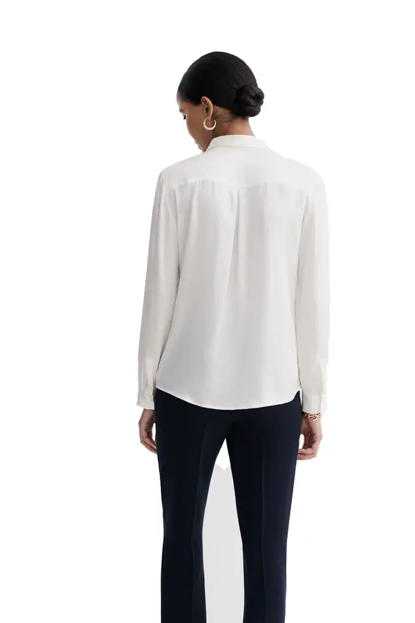  Basic Silk Shirt 2 Image