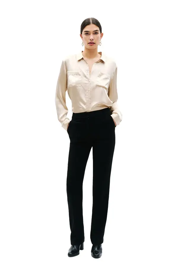  Pclement Classic Trousers 4 Image