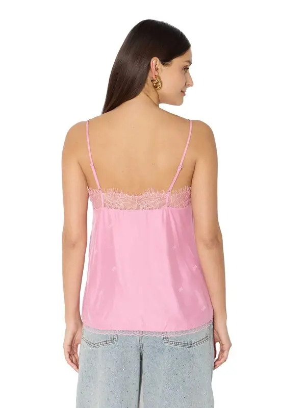 Lace-Trim Strapless Top 1 Image