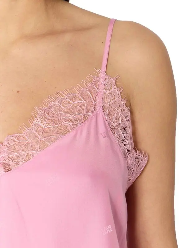Lace-Trim Strapless Top 4 Image