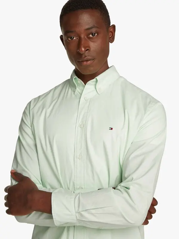Regular Fit Flex Cotton Poplin Shirt 2 Image