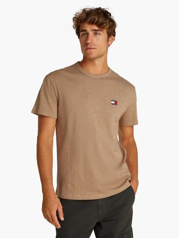 Regular Fit Cotton Badge T-Shirt  6 Image