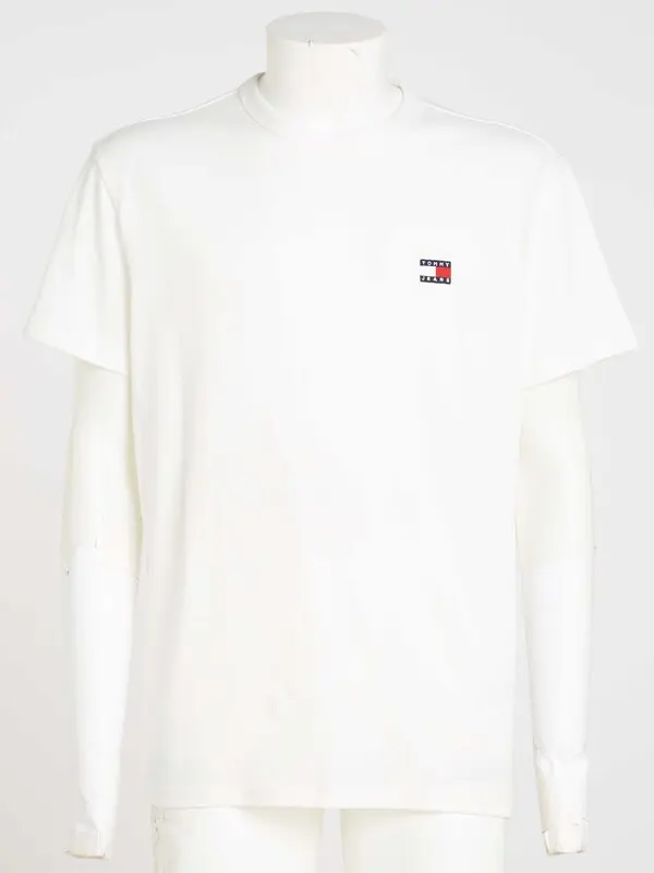 Regular Fit Cotton Badge T-Shirt  9 Image