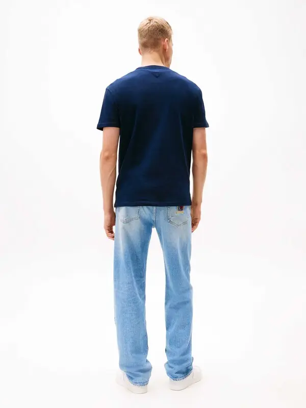 Regular Fit Cotton Badge T-Shirt  14 Image