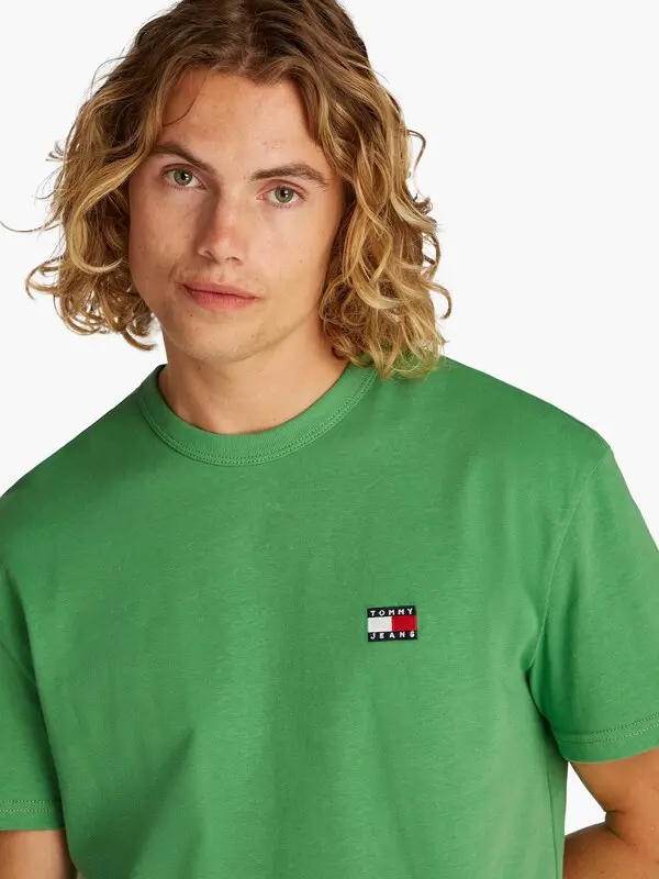 Regular Fit Cotton Badge T-Shirt  16 Image