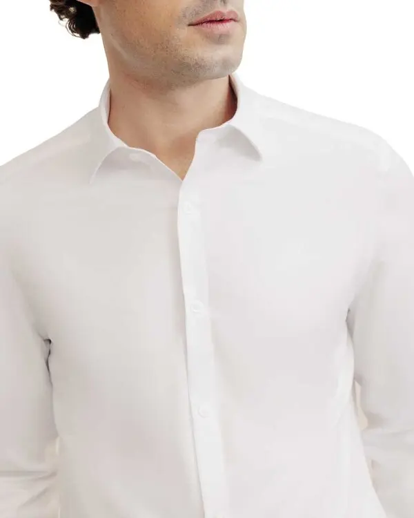 Slim Cut French Collar Shirt 1 Image