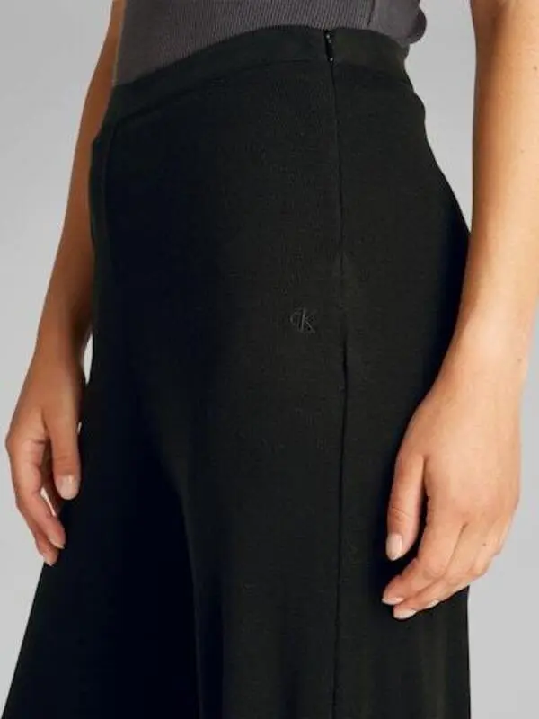 Soft Wide Leg Trousers 4 Image