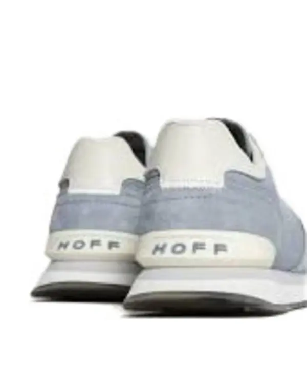 Mancora Light Blue Suede Lace-Up Sneakers 1 Image