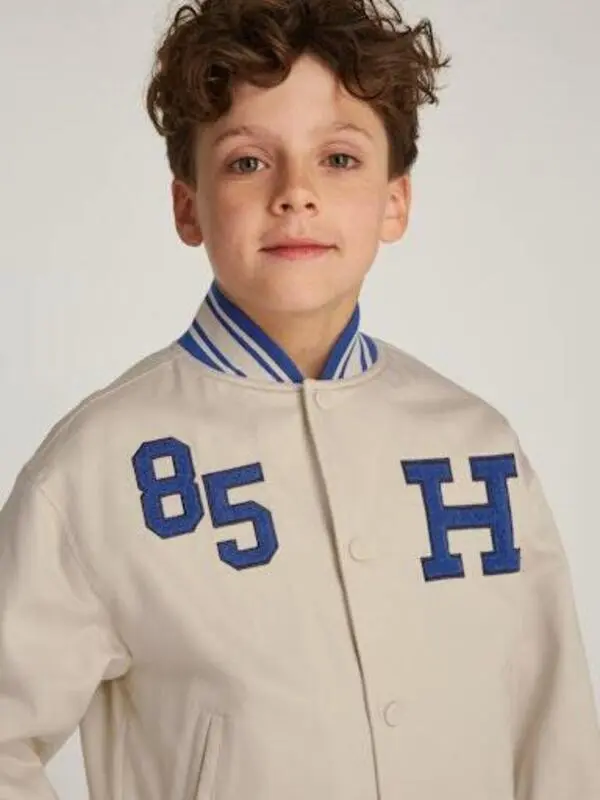 Cotton Varsity Jacket 2 Image