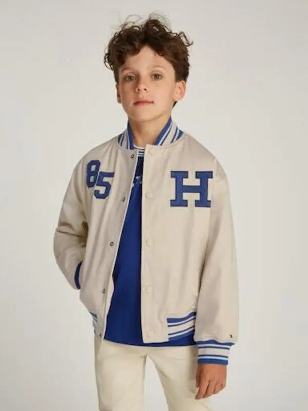 Cotton Varsity Jacket 3 Image