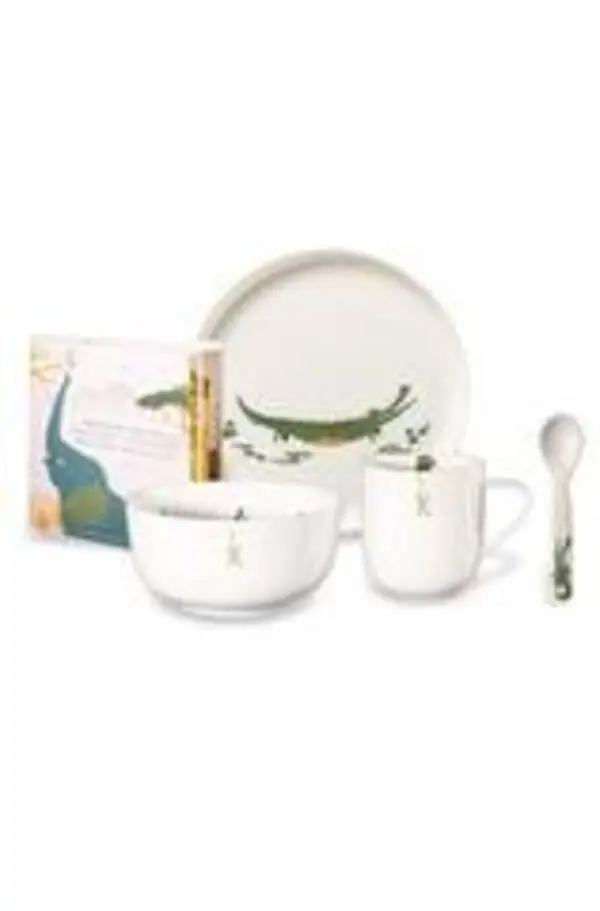 Set of 5 Kids Tableware Croco Croco 1 Image