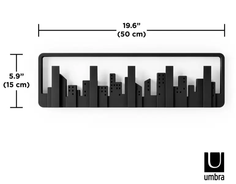 Skyline Multi Hook Black  2 Image