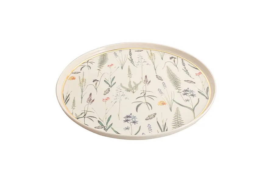  Botanical Flat Plate 27cm 2 Image