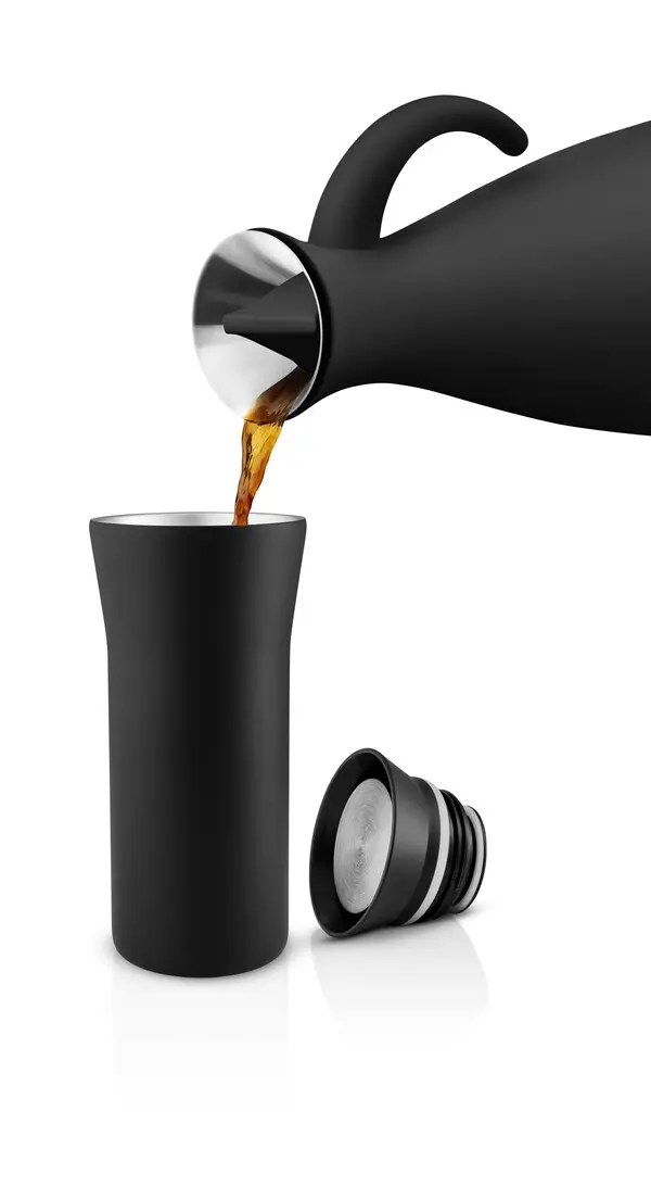 City To Go Cup recycl. Black 1 Image