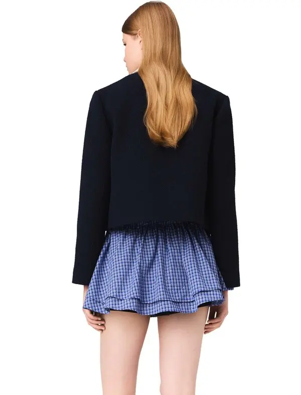 Tweed knit jacket 6 Image
