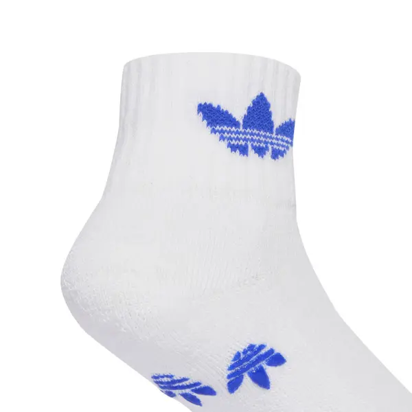 White Anti-Slip Socks 2 Pairs 2 Image