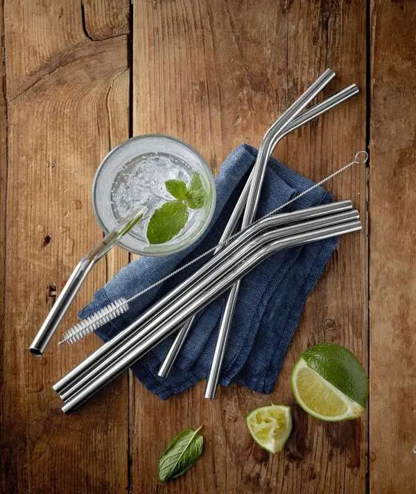 BARIC Straws 6 pcs. 240 mm with brush 1 Image