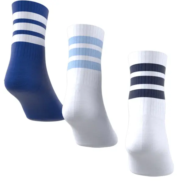 Ribbed crew Socks 3 Pairs 8 Image