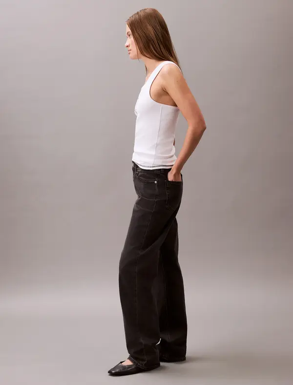 Rib Cotton Tank 4 Image