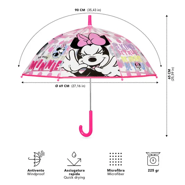 Minnie Print Umbrella 1 Image