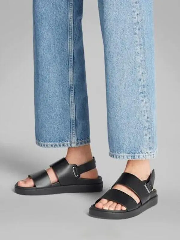 Adjustable Leather Sandals 5 Image