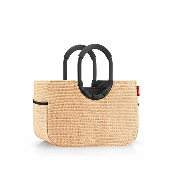 M frame raffia loopshopper - black 2 Image