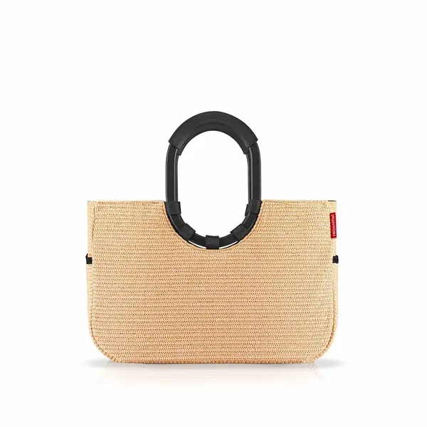 M frame raffia loopshopper - black 3 Image