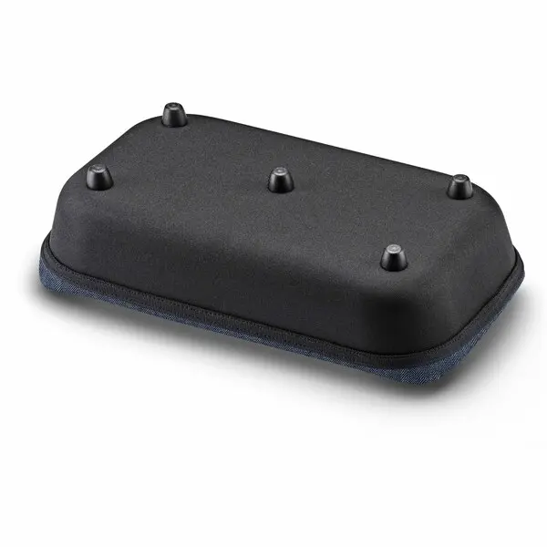 herringbone shoppingbasket - dark blue 2 Image