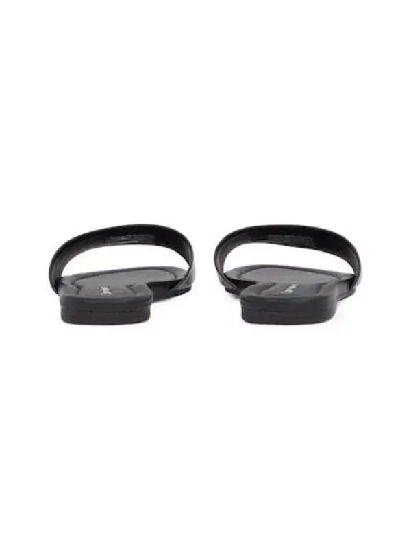 Flat Leather Slides 6 Image