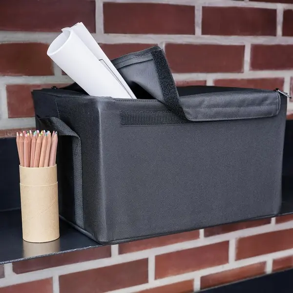 storagebox L rhombus black 2 Image