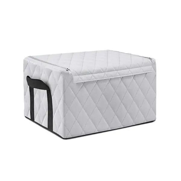 storagebox M rhombus light grey   1 Image