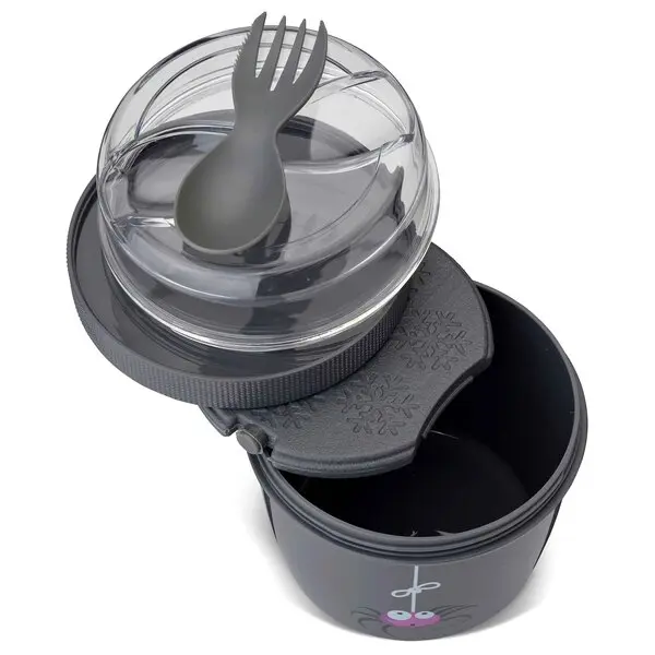 N'ice Cup L, lunch box - Grey-Spider 2 Image