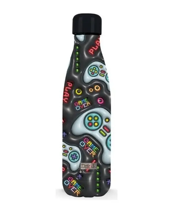 Thermal Bottle 500 ML Let'S Play 3D 2 Image