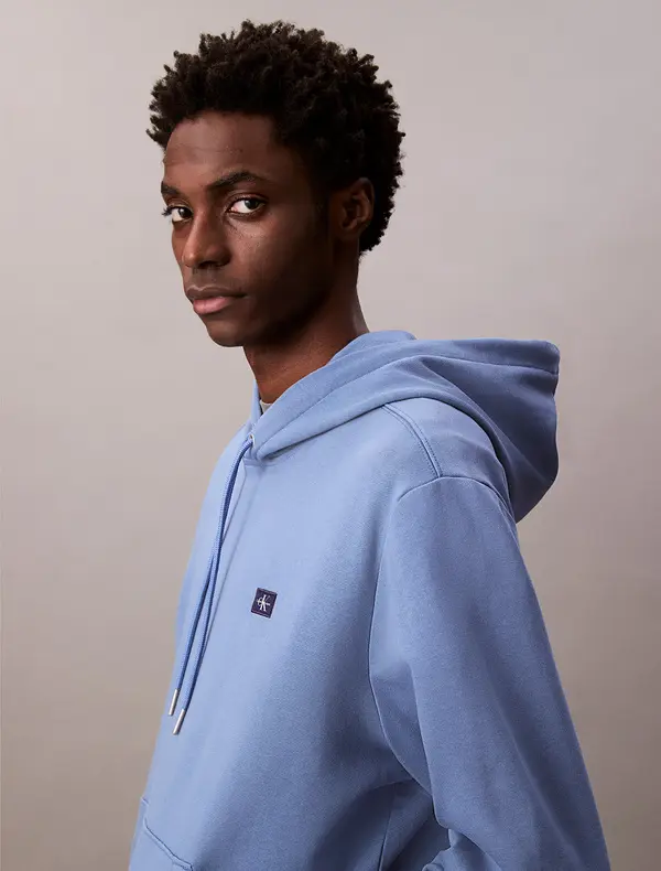 TERRY BADGE HOODIE 2 Image