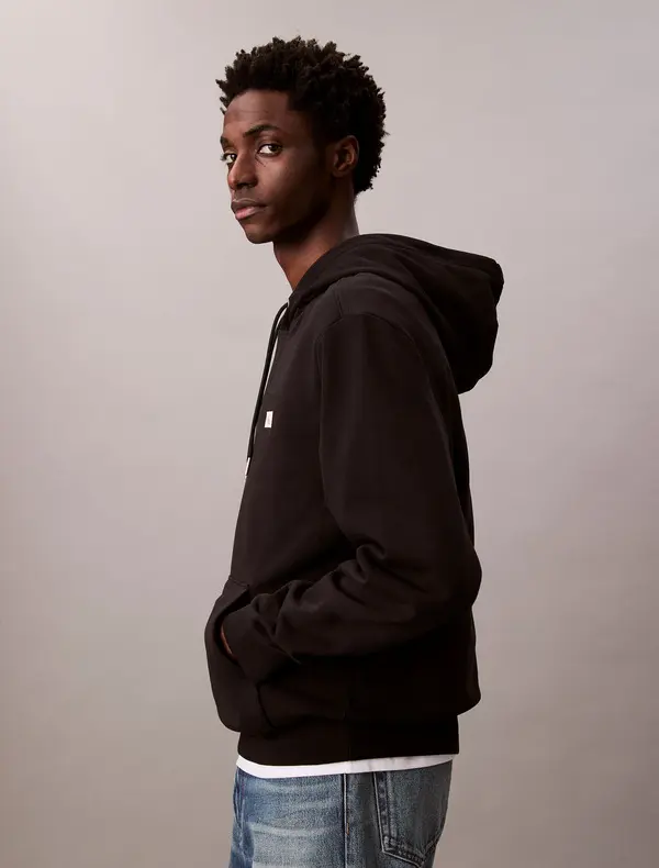 TERRY BADGE HOODIE 4 Image