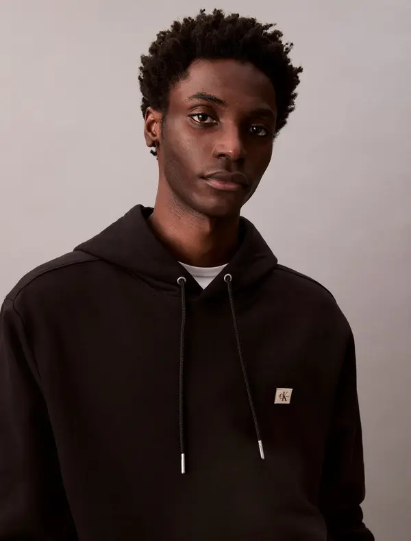 TERRY BADGE HOODIE 2 Image