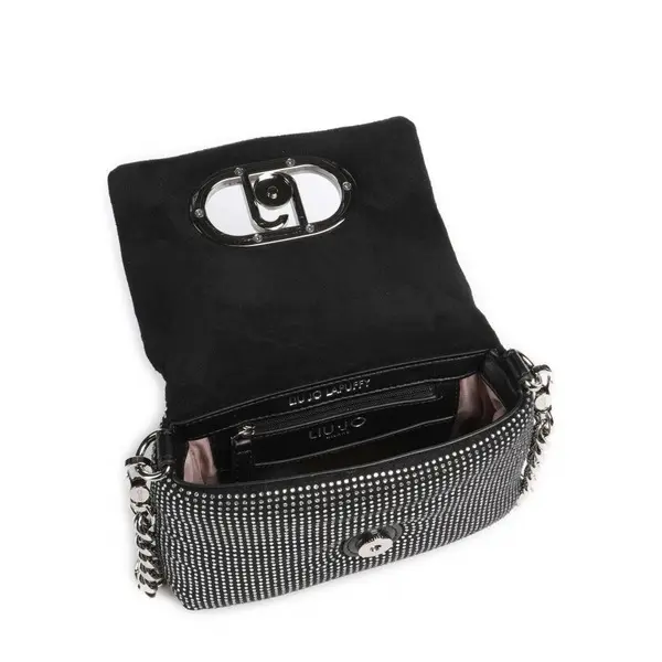 Small LaPuffy Shoulder bag with rhinestones 1 Image