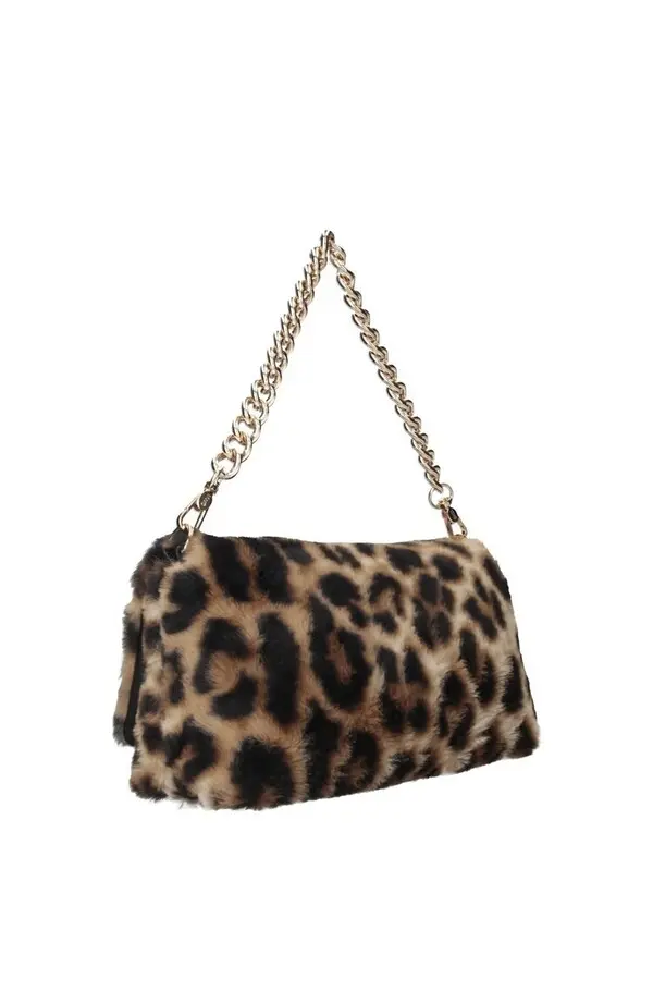 Medium animal-print LaPuffy Shouldr bag 1 Image