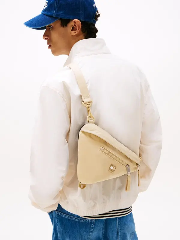 Tonal Logo Crossbody Sling Bag 3 Image