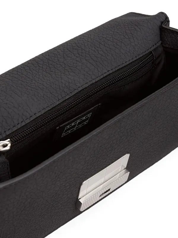 Leather long Crossbody Bag 2 Image