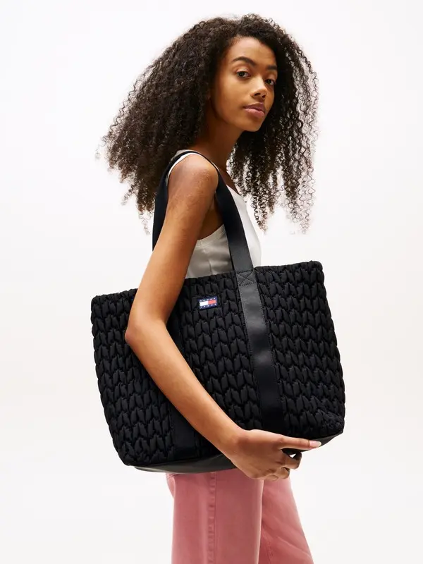 Quilted Tote Bag 4 Image