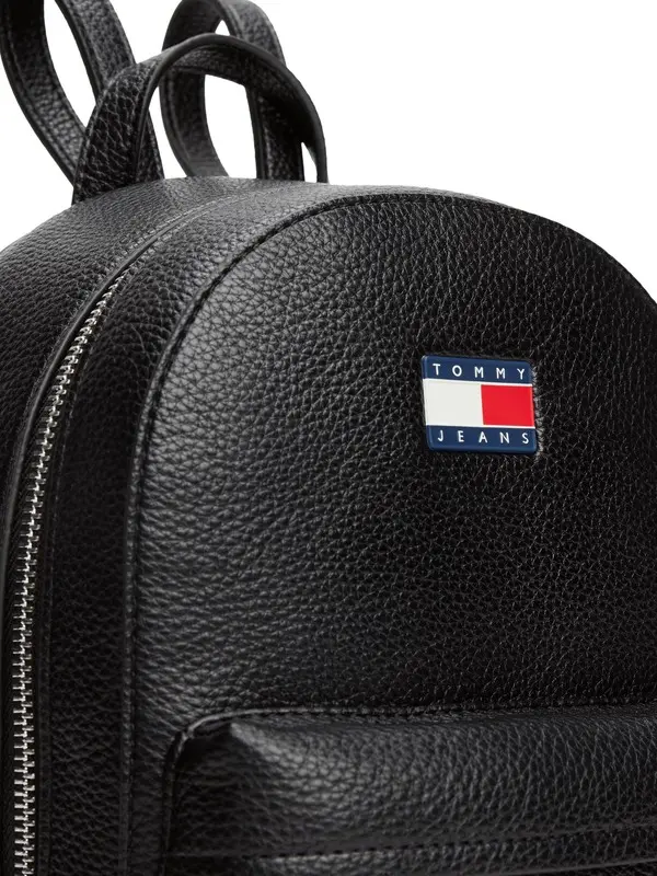 Rubberised Backpack with Pebble Grain Finish 1 Image