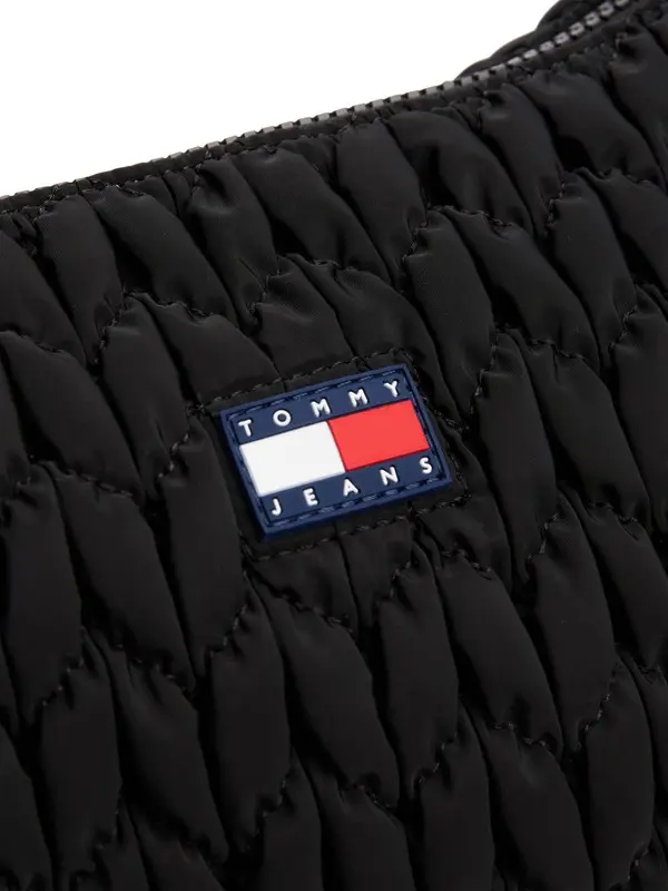 Quilted Leather Crossbody Bag 1 Image